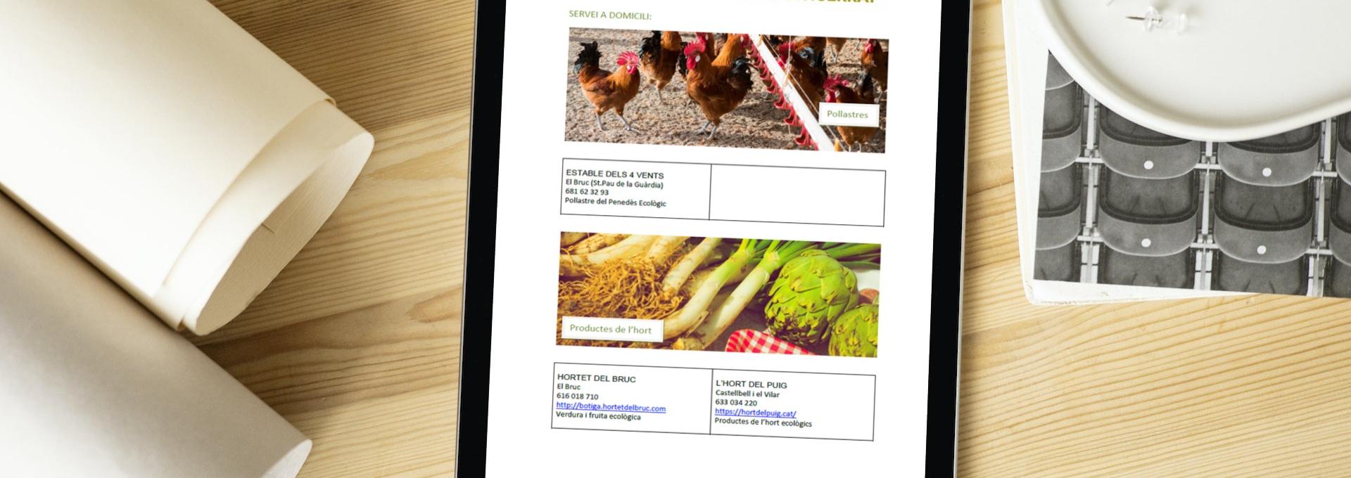 Productors del Parc Rural del Montserrat